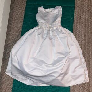 Communion Dress and Crown for a 7-8 year old